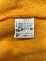 ザノースフェイス THE NORTH FACE HIM FLEECE PARKA ヒム フリース パーカー ボア アノラック アウター アウトドア 黄色 黒 NA72031 ジャケット ロゴ イエロー XSサイズ 104MT-892