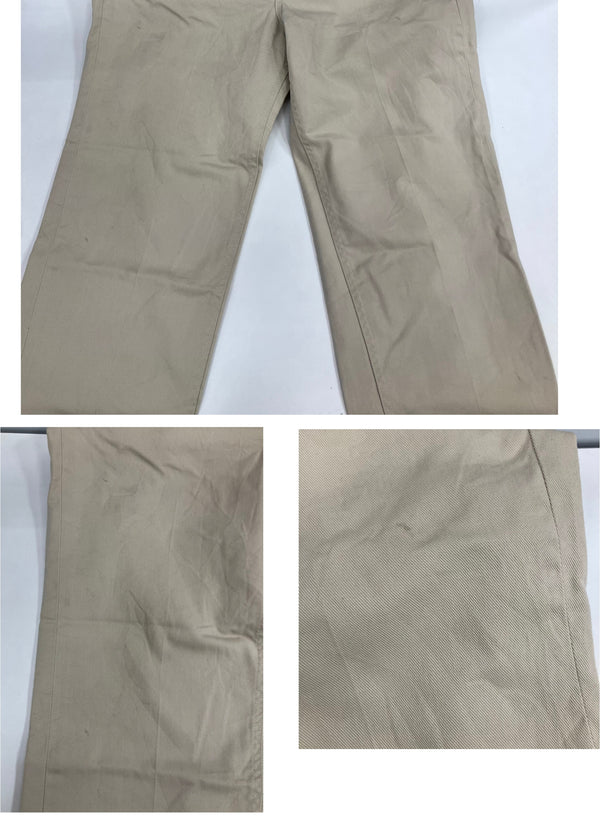 リー Lee 70's 70年代 大文字LEE Lee-PReST Leens ツイル ワークパンツ 42TALON ZIPPER VINTAGE ヴィンテージ ボトムスその他 ホワイト 101MB-683