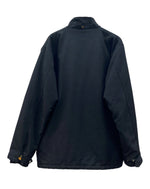 カーハート Carhartt FULL ZIP WORK JACKET フル ジップ ワーク ジャケット 裏地キルティング アウター 黒 ジャケット ロゴ ブラック Lサイズ 104MT-1665