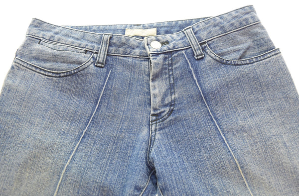 ナンバーナイン NUMBER NINE 01SS IME タイム期 センターシーム入り デニムパンツ 青 デニム ブルー 1 103MB-434