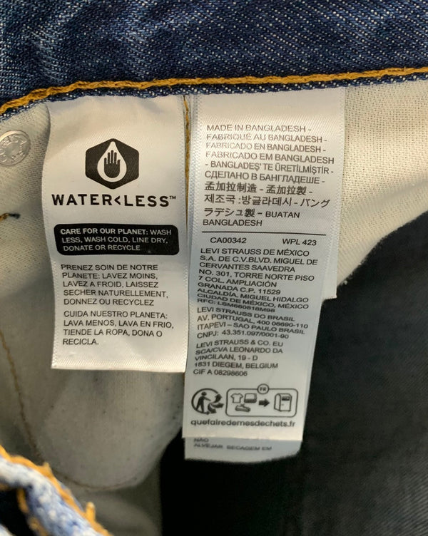 【曜日割引対象外】 リーバイス Levi's 578 150周年記念 バギーデニム ワイドシルエット W32 L32 デニム ロゴ ブルー 201MB-630