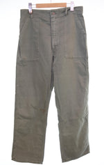 ミリタリー military US ARMY 米軍 アメリカ軍 Good Luck QUALITY FATIGUE 13スターボタン SERVAL ジッパーフライ ベイカーパンツ  ボトムスその他 カーキ 103MB-685