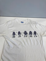 ヴィンテージ vintage 90s 90's Hanes California Raisins カリフォルニア レーズンズ キャラクター 企業モノ プリントT アメリカ製 made in USA Tシャツ ホワイト Lサイズ 101MT-3720