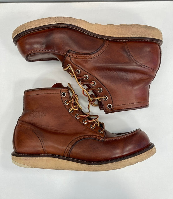 レッドウィング RED WING アイリッシュセッター モックトゥ 羽タグ 赤茶 8131 メンズ靴 ブーツ ワーク ブラウン サイズ ８D 101sh-1928