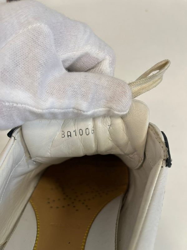 ルイ・ヴィトン LOUIS VUITTON トリコロール レザー ローカットスニーカー BA1006 メンズ靴 スニーカー ホワイト サイズ7 101sh-2282