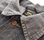 リー Lee ライダー ジャケット スリム  RIDER JACKET SLIM ブラック デニム BLACK DENIM 先染め  XXL ジャケット ブラック 103MT-3495