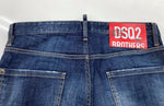 ディースクエアード DSQUARED2 22AW COOL GUY JEANS クール ガイ ジーンズ デニム パンツ ボタンフライ 紺 ワンポイント S74LB1196S30342 デニム ネイビー サイズ46 104MB-394