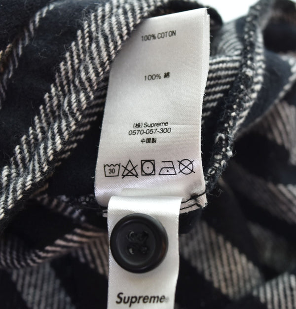 シュプリーム SUPREME Stripe Heavyweight Flannel Shirt ストライプシャツ 長袖シャツ Mサイズ 103MT-2784