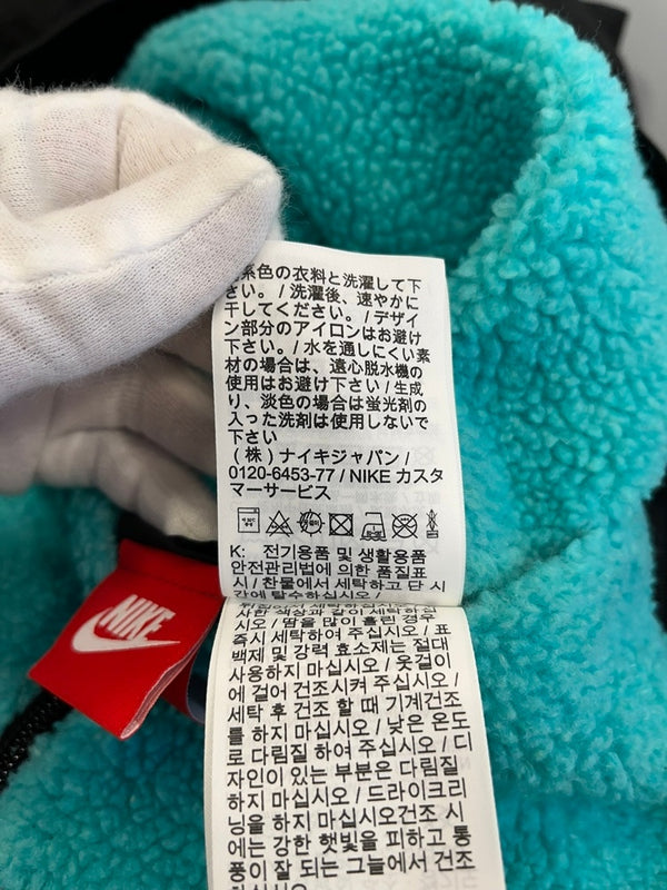 ナイキ NIKE BIG SWOOSH BOA JACKET ビッグスウッシュ リバーシブル ボアジャケット 黒×青 BQ6546-301 3XL ジャケット ブラック 4Lサイズ 101MT-4955