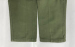 ミリタリー Military 60s 60年代 U.S.ARMY ベイカーパンツ コットンサテン OG-107 TYPE1 緑 無地 カーゴパンツ カーキ 32×33 104MB-219