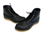 レッドウィング RED WING CLASSIC ROUND クラシックラウンドトゥ ワークブーツ 8165 USA製 メンズ靴 ブーツ ワーク ブラック 26.5cm 101sh-2242