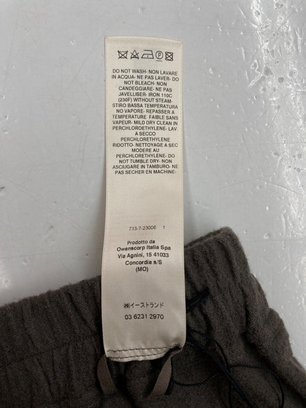 リックオウエンス Rick Owens LUXOR 23AW DRAWSTRING CROPPED ドローストリング クロップド サルエル 灰 無地 RU02C7381-WN ボトムスその他 グレー US 36 104MB-263