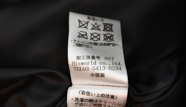 サルートヘルム SALUTE HELM  シングル ライダースジャケット 黒 46 ジャケット ブラック 103MT-2167