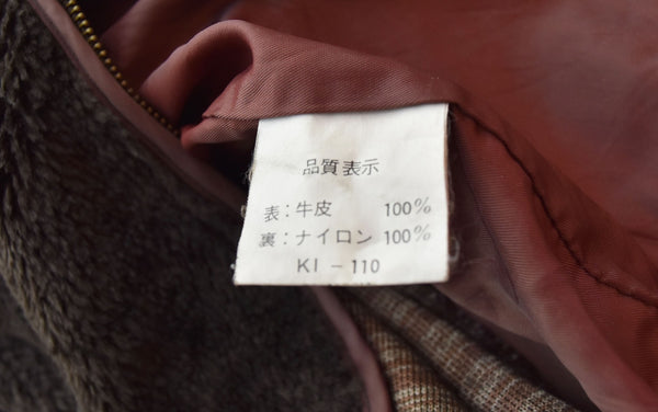 ハーレーダビッドソン HARLEY DAVIDSON  G-1 レザー フライトジャケット 茶 KI-110 38 ジャケット ブラウン 103MT-2175