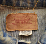 リーバイス Levi's 60's 70505 ケアタグ付き BIG E 4th 60年代 ボタン裏 526 DENIM TRUCKER JACKER デニム トラッカー ジャケット Gジャン  ジャケット ブルー 103MT-3393