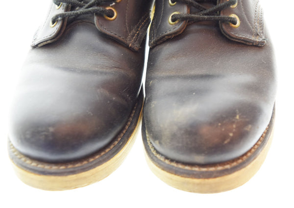 レッドウィング RED WING 90年代 USA製 犬タグ アイリッシュセッター ブーツ 黒 00875-3 メンズ靴 ブーツ ワーク ブラック 103S-793