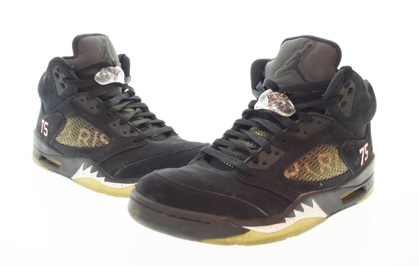 ナイキ NIKE AIR JORDAN 5 RETRO BCFC エアジョーダン 5 レトロ BCFC スニーカー 黒 AV9175-001 メンズ靴 スニーカー ブラック 27.5cm 103S-742