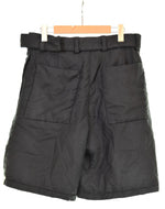 ジルサンダー JIL SANDER シルク ショートパンツ 黒 MU470900A  JPUU311977 ハーフパンツ ブラック 44 103MB-570