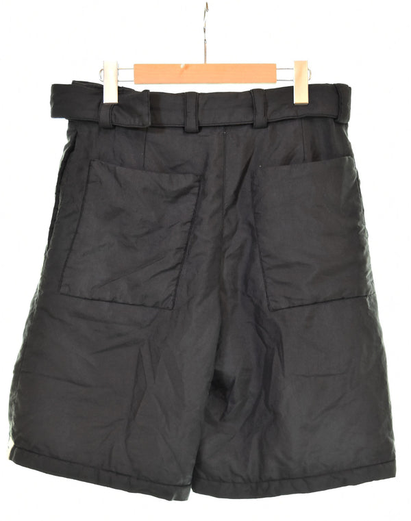 ジルサンダー JIL SANDER シルク ショートパンツ 黒 MU470900A  JPUU311977 ハーフパンツ ブラック 44 103MB-570