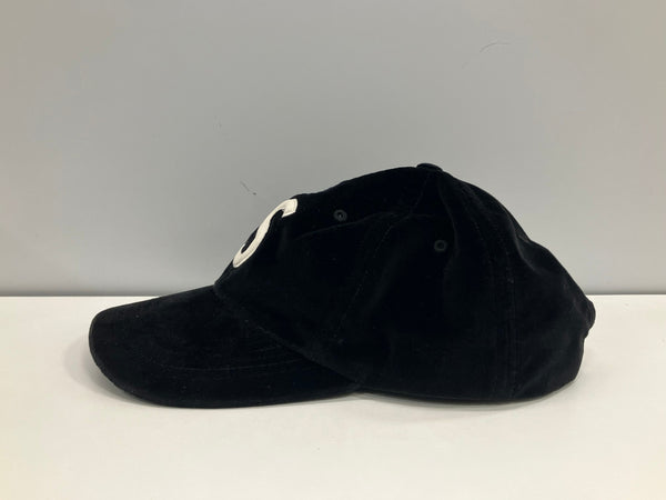 シュプリーム SUPREME 20aw Velvet S Logo 6-Panel Cap  ベルベット ベロア Sロゴ 6パネル キャップ 帽子 メンズ帽子 キャップ ブラック 101hat-114