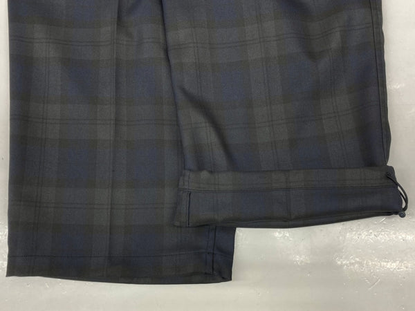 ダイワピアサーティンナイン DAIWA PIER39 TECH WIDE EASY 2P TROUSERS PLAIDS テック ワイド イージー プリーツ トラウザー パンツ 緑 紺 チェック BP-36022W ボトムスその他 グリーン Mサイズ 104MB-96