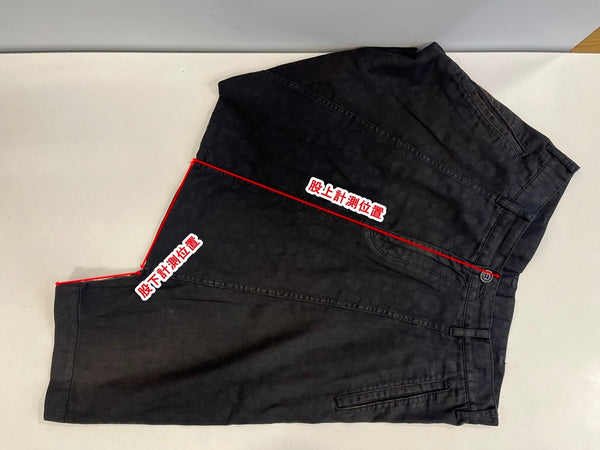 コムデギャルソン COMME des GARCONS ブラック  BLACK サルエルハーフパンツ ショートパンツ 黒 1E-P230 ハーフパンツ ブラック Sサイズ 101MB-742