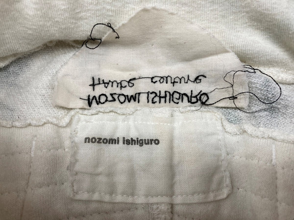 ノゾミイシグロ NOZOMI ISHIGURO スウェットパンツ サルエルパンツ 綿 コットン COTTON 日本製 ボトムスその他 総柄 マルチカラー Sサイズ 104LB-46