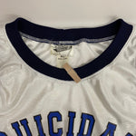 【曜日割引対象外】 ヴィンテージ vintage 90's Suicidal Tendencies バスケットジャージ ゲームシャツ USA製 ノースリーブ ホワイト Mサイズ 201MT-4409 VB