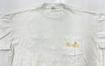 ヴィンテージ vintage 90s 90年代 Winston イーグル ポケットT ポケT バックプリント 企業T - Tシャツ プリント ホワイト 104MT-1542
