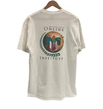 ヴィンテージ vintage 90's 90年代 JERZEES MICROSOFT ONLINE INSTITUTE A NEW  KIND OF SCHOOL マイクロソフト 企業物 MADE IN USA アメリカ製 Tシャツ ホワイト Lサイズ 101MT-4333