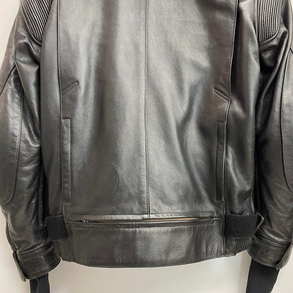 カドヤ KADOYA シングルライダース レザージャケット インナー付 ジャケット ブラック Lサイズ 201MT-4280