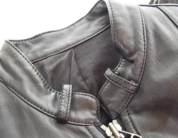 タケオキクチ TAKEO KIKUCHI シングルライダース ジャケット レザージャケット ブルゾン JF070-45040JH 3 ジャケット ブラック 103MT-3230