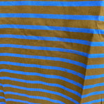 【曜日割引対象外】 キャピタル KAPITAL ボーダー ロンT 長袖カットソー ブラウン Lサイズ 201MT-4127 VB