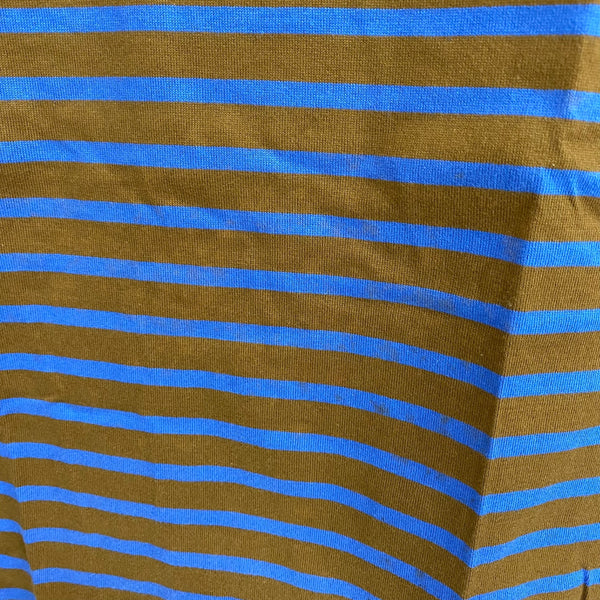 【曜日割引対象外】 キャピタル KAPITAL ボーダー ロンT 長袖カットソー ブラウン Lサイズ 201MT-4127 VB