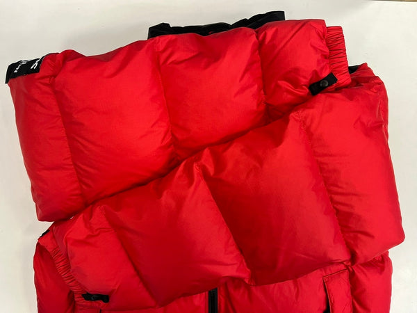 シュプリーム SUPREME 24AW ×THE NORTH FACE NUPTSE JACKET ノースフェイス ヌプシ ダウンジャケット 赤 ND52402I ジャケット レッド Mサイズ 101MT-4413