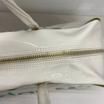 【曜日割引対象外】 アディダス adidas 80's エナメル ボストンバッグ 兼松 日本製 バッグ メンズバッグ ボストンバッグ ホワイト 201goods-805 VB