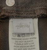 ステューシー STUSSY BIG OL' SHORT WASHED CANVAS 112277 ハーフパンツ ブラウン 30サイズ 201MB-660