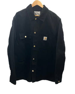 カーハート Carhartt WIP Michigan Coat Black Rigid ダック XL ジャケット 無地 ブラック LLサイズ 101MT-2573