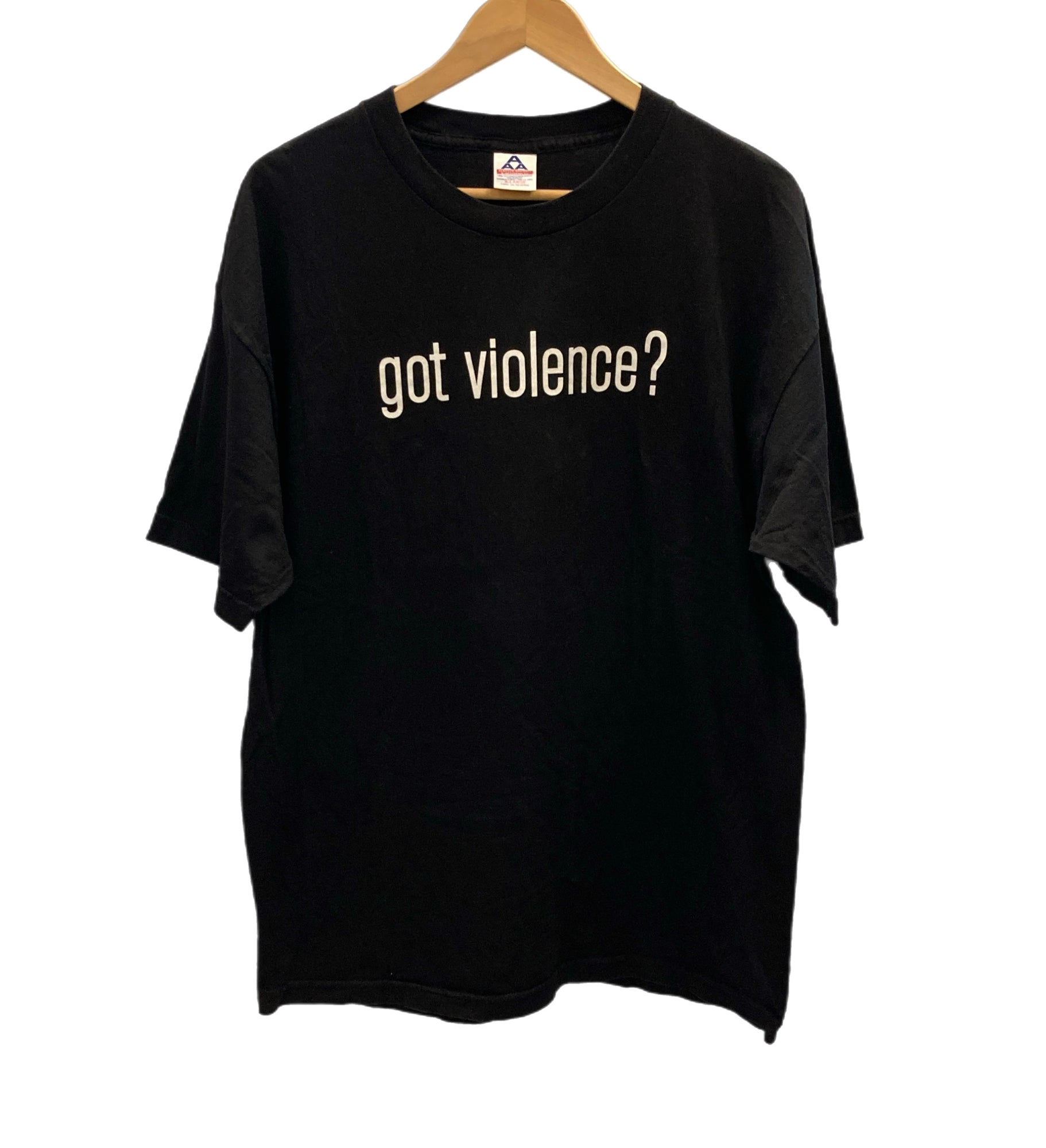 バンドTシャツ BAND-T 00s 00's MARILYN MANSON got violence? マリリンマンソン ゴット バイオレンス ロック T ヴィンテージTシャツ XL Tシャツ ブラック LLサイズ 101MT-2722 | 古着通販のドンドンサガール