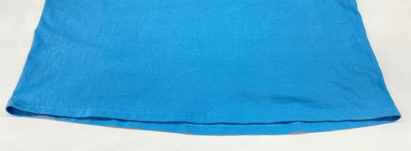 シュプリーム SUPREME 24SS Pinline Tee ピンライン ロゴ クルーネック COTTON コットン Bright Blue ブライト ブルー 水色 Tシャツ プリント ブルー Lサイズ 104MT-368