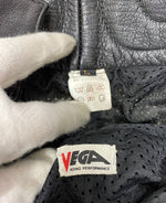 ベガ VEGA ライディングパンツ レザーパンツ ボトムスその他 無地 ブラック Lサイズ 201MB-627