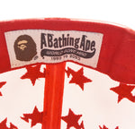 アベイシングエイプ A BATHING APE bape sta meshキャップ 001CPK801009M 帽子 メンズ帽子 キャップ レッド フリーサイズ 103H-70