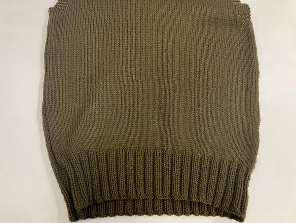 ミリタリー Military 40's 40s 40年代 AMERICAN RED CROSS WOOL KNIT VEST アメリカンレッドクロス 赤十字 アメリカ軍 ニット - ベスト カーキ フリーサイズ 101MT-3626