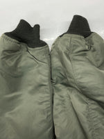 バズリクソンズ BUZZ RICKSON'S TYPE MA-1 Bomber Flight Jacket ボンバー フライト ジャケット アウター AIR FORCE 緑 BR10981 982 ジャケット 無地 カーキ XLサイズ 104MT-594