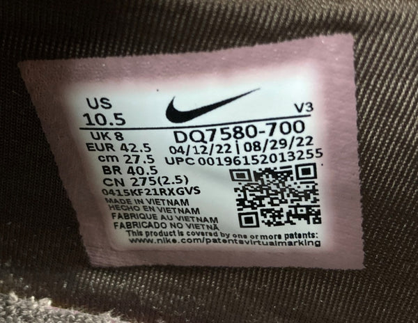 ナイキ NIKE 22年製 WMNS AIR FORCE 1 07 LX WHEAT エア フォース ウィート AF1 ローカット シューズ 茶 DQ7580-700 メンズ靴 スニーカー ブラウン 27.5cm 104S-756