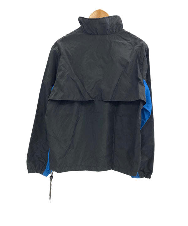 ナイキ NIKE 80's 80年代 紺タグ ハーフジップ プルオーバー 2トーン ナイロンジャケット ジャケット ブルー Lサイズ 101MT-3820