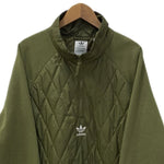 アディダスオリジナルス adidas originals QUILTED HZ M H11441 ジャケット カーキ ３XLサイズ 201MT-3321