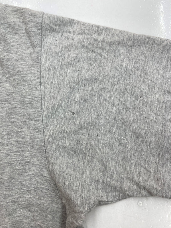 ダブルアールエル RRL 90s COWBOY T-SHIRT カウボーイ Tシャツ ロデオ 半袖 USA製 三ツ星タグ Ralph Lauren 灰 Tシャツ プリント グレー 2XLサイズ 104MT-1484