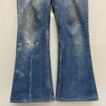 【曜日割引対象外】 リーバイス Levi's 70's 80's 646 フレア デニムパンツオレンジタブ 36×34 デニム ブルー 201MB-1115 VB