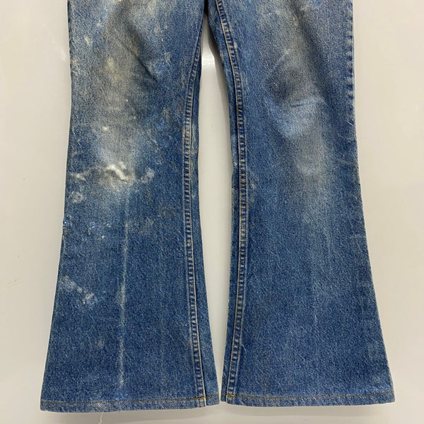 【曜日割引対象外】 リーバイス Levi's 70's 80's 646 フレア デニムパンツオレンジタブ 36×34 デニム ブルー 201MB-1115 VB
